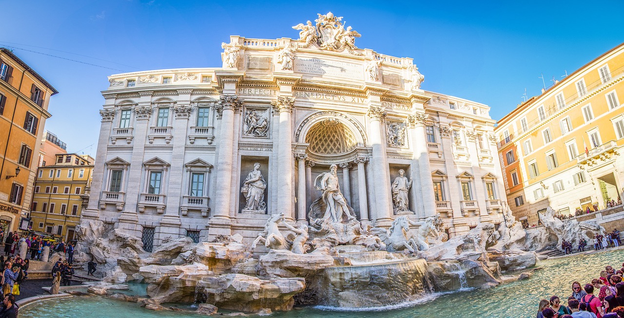 Trevi fountain